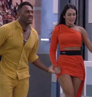 Fred Nicácio e Larissa no BBB 2023